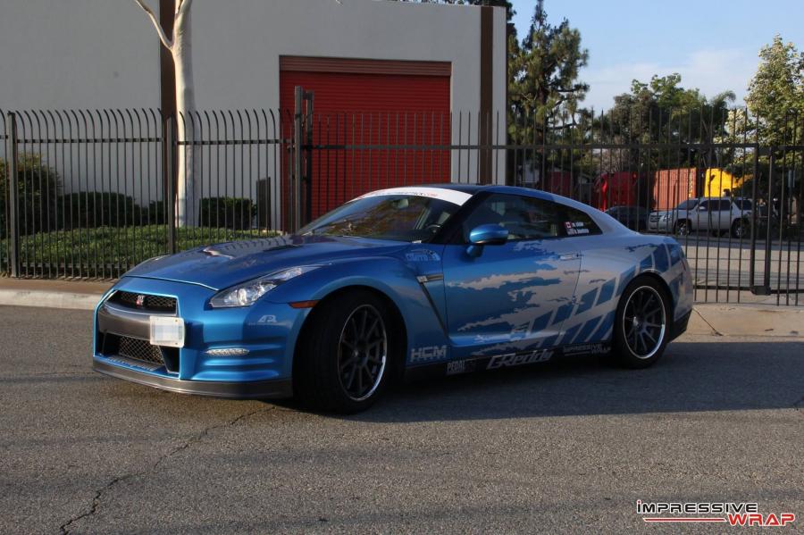  Nissan GT-R by Impressive Wrap 2016 года  (фото 4 из 9)